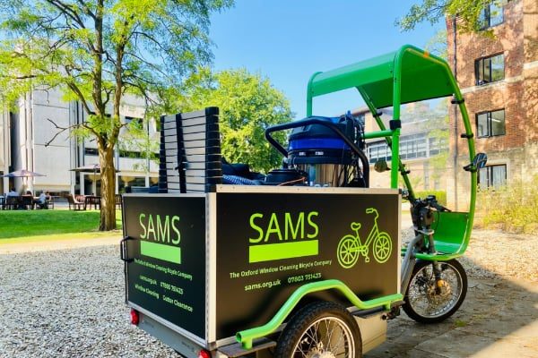 SAMS - Oxford Window & Gutter Cleaning Bicycle